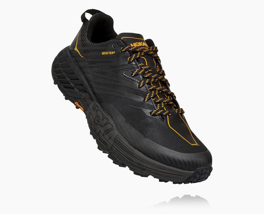 Chaussure Trail Hoka One One Speedgoat 4 Gore-Tex Homme - Noir - WVN-420653